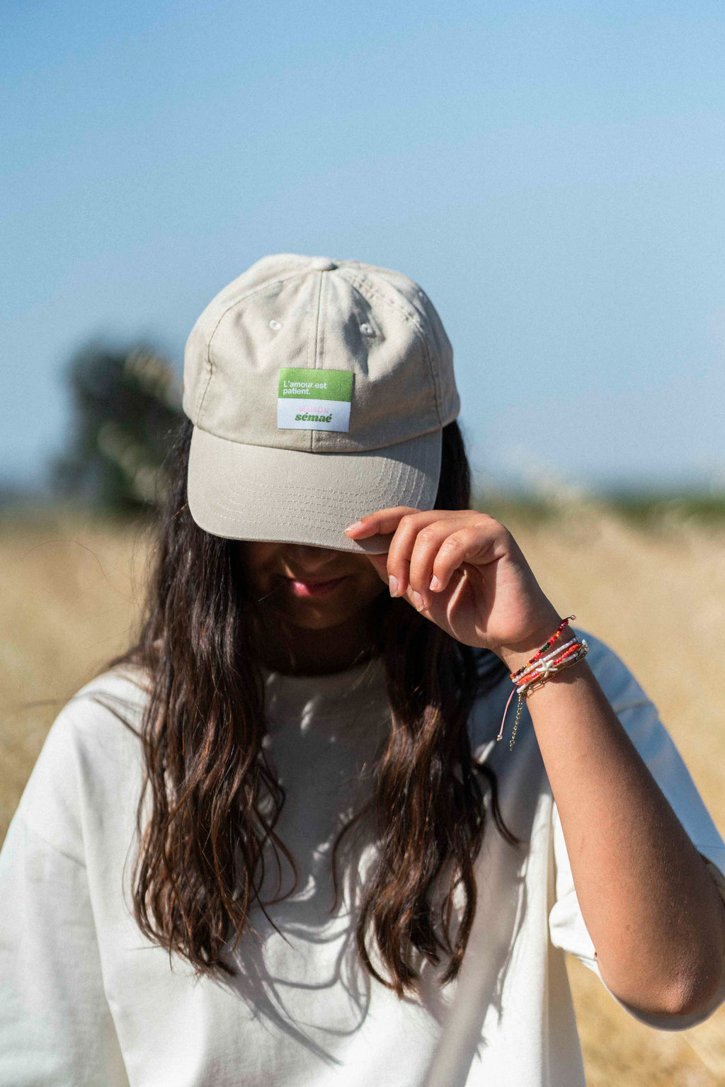 Casquette L'amour est patient