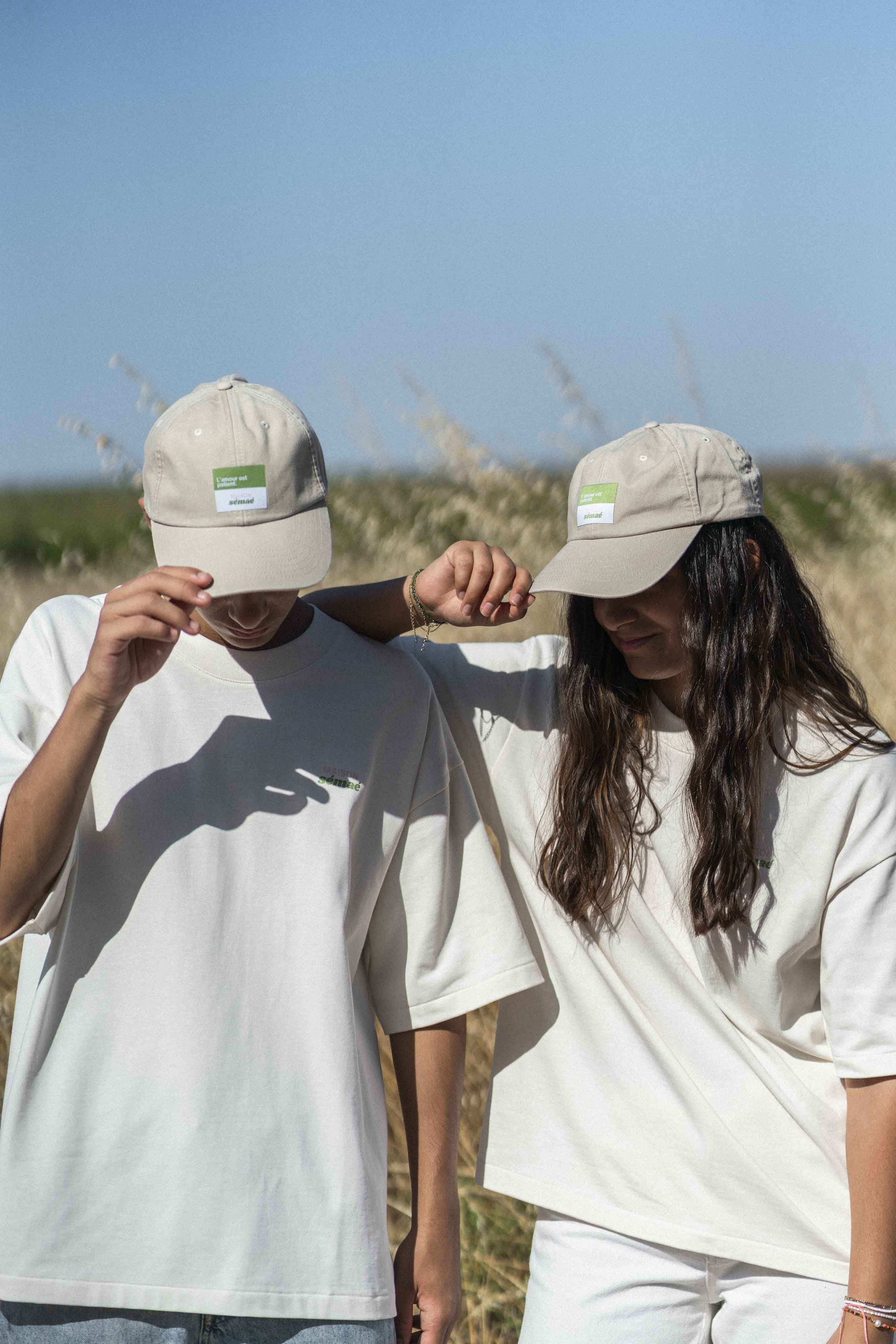 Casquette L'amour est patient