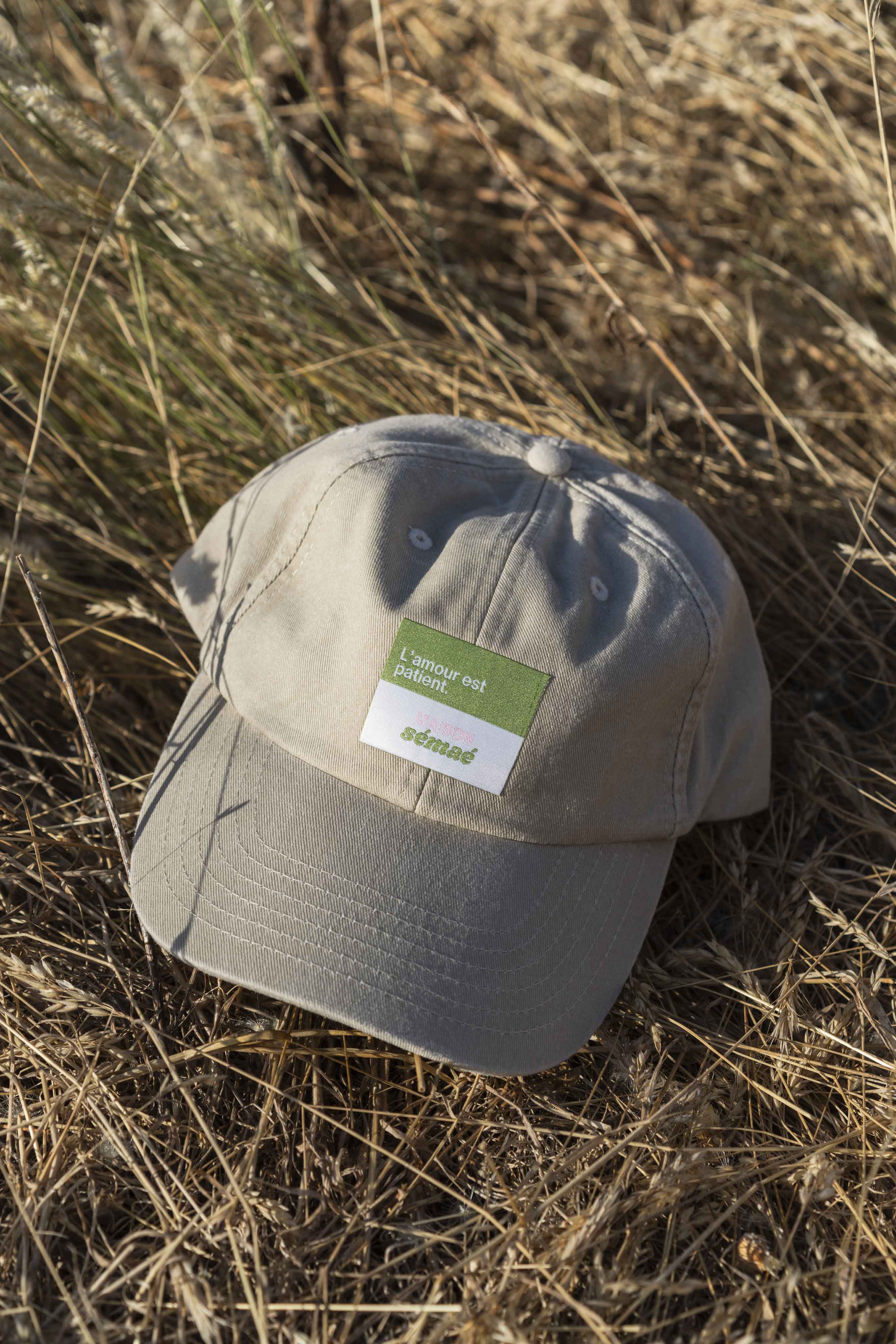 Casquette L'amour est patient
